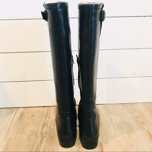 Lauren Ralph Lauren black riding boots size 7 - Picture 3 of 8